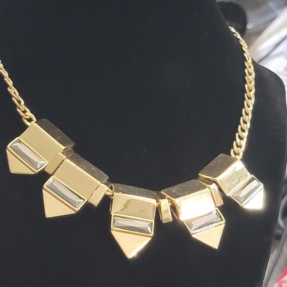 BCBGeneration Jewelry - BCBGeneration Gold Tone Statement Necklace